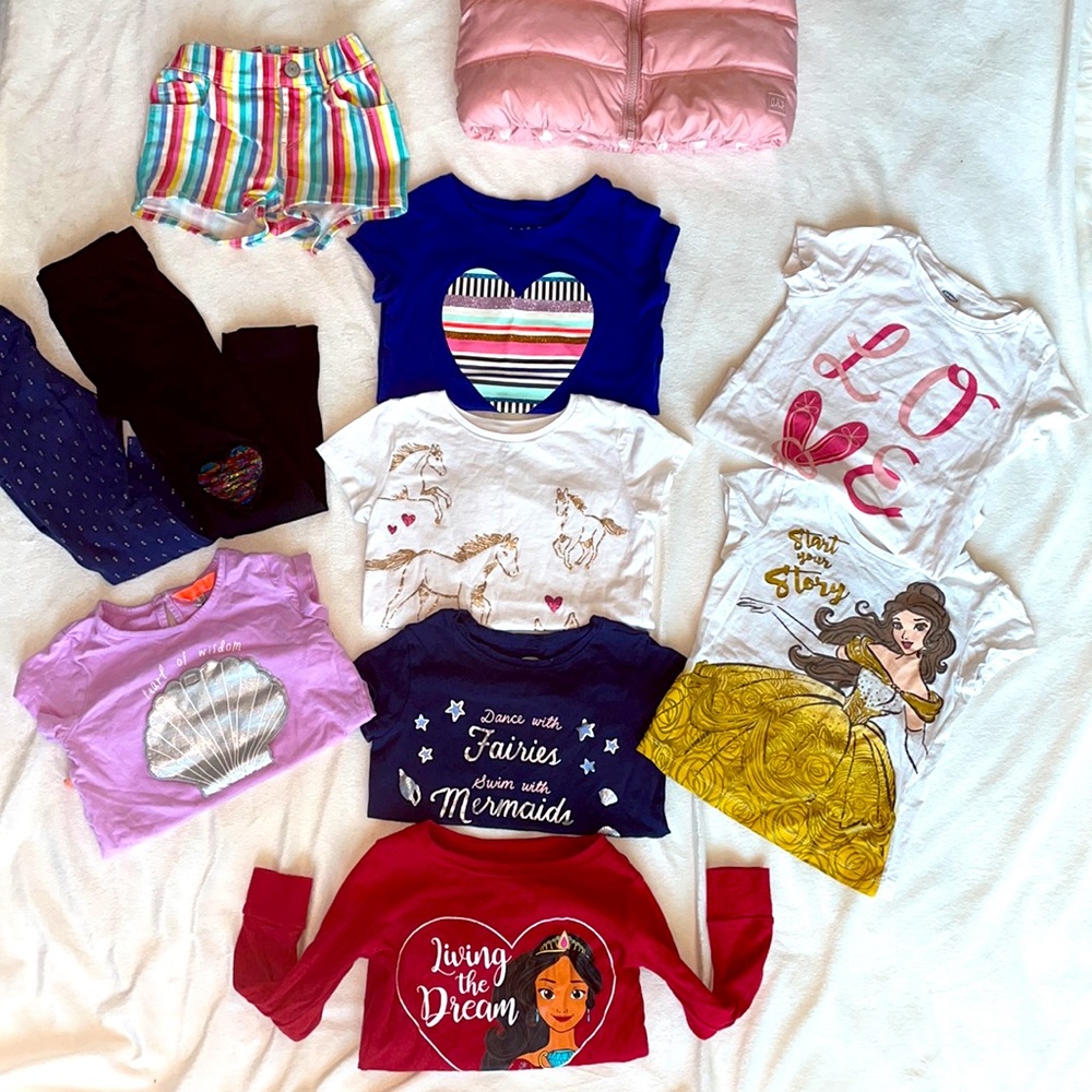11 piece 4T Girls clothing bundle